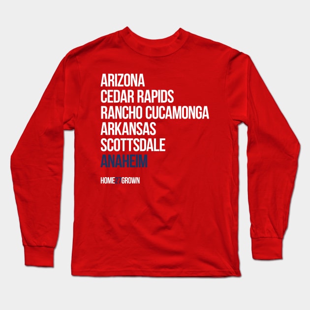 "Homegrown Series" Anaheim: Millville Meteor Long Sleeve T-Shirt by alanduda